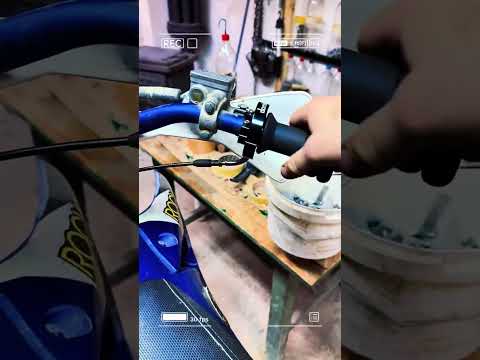 Finishing up yz 250f electric ⚡️